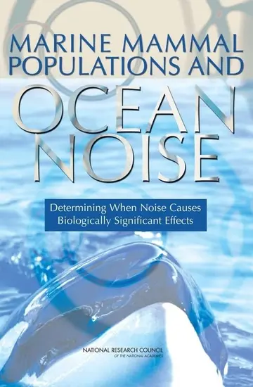Cover of Marine Mammal Populations and Ocean Noise