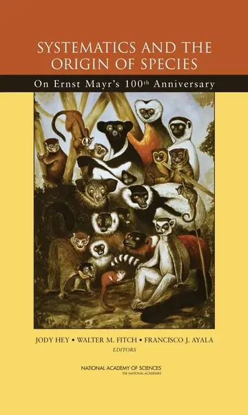 Cover of Systematics and the Origin of Species