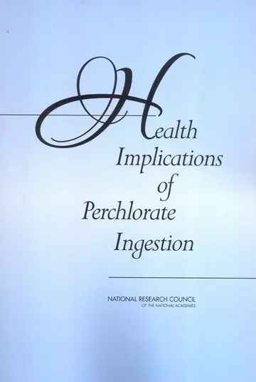 Cover of Health Implications of Perchlorate Ingestion