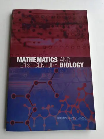 Cover of Mathematics and 21st Century Biology