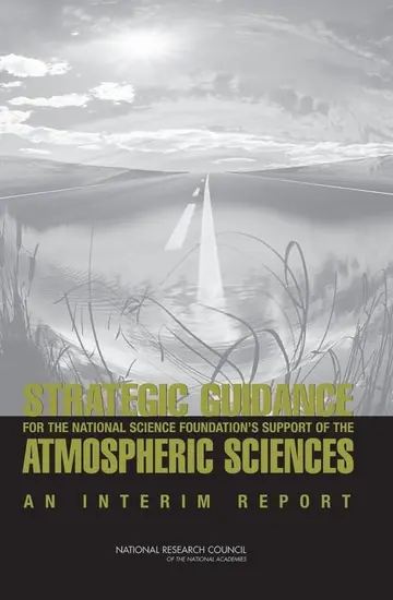 Cover of Strategic Guidance for the National Science Foundation's Support of the Atmospheric Sciences