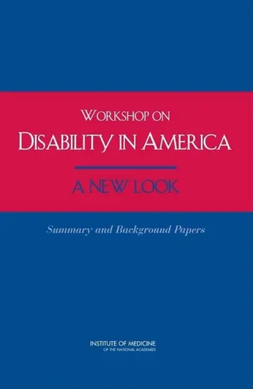 Cover of Workshop on Disability in America