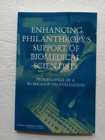 Cover of Enhancing Philanthropy's Support of Biomedical Scientists