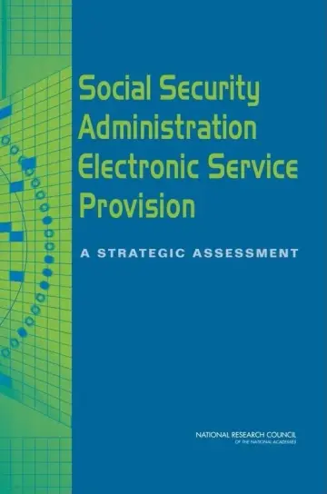Cover of Social Security Administration Electronic Service Provision