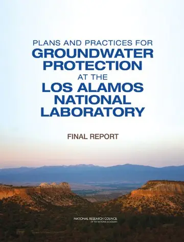 Cover of Plans and Practices for Groundwater Protection at the Los Alamos National Laboratory