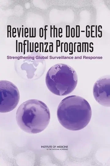 Cover of Review of the DoD-GEIS Influenza Programs