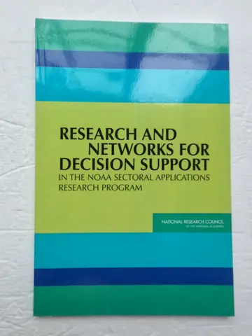 Cover of Research and Networks for Decision Support in the NOAA Sectoral Applications Research Program