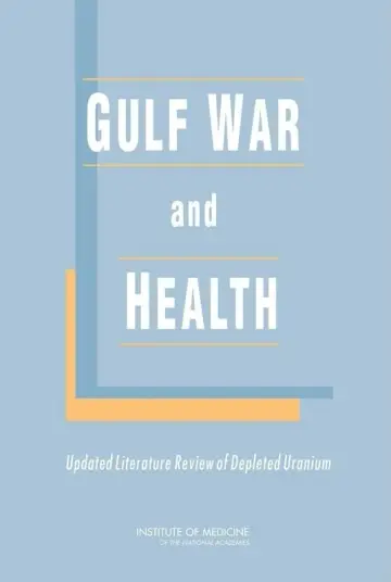 Cover of Gulf War and Health