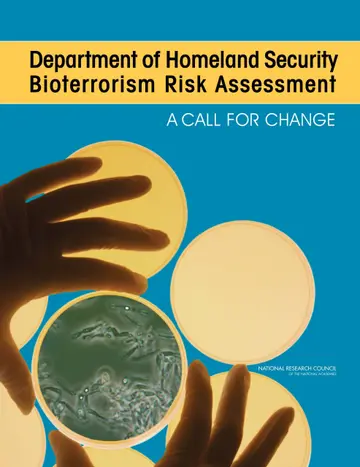 Cover of Department of Homeland Security Bioterrorism Risk Assessment