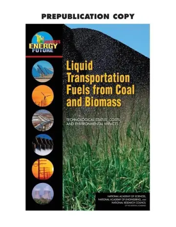 Cover of Liquid Transporatation Fuels from Coal and Biomass