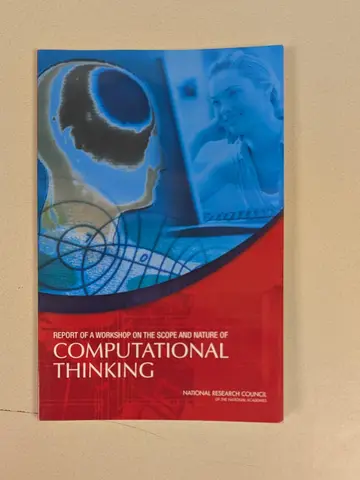 Cover of Report of a Workshop on the Scope and Nature of Computational Thinking