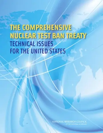Cover of The Comprehensive Nuclear Test Ban Treaty