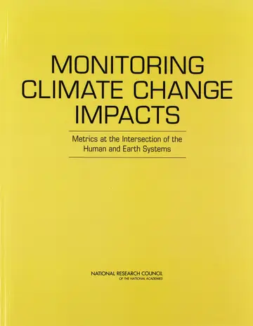 Cover of Monitoring Climate Change Impacts