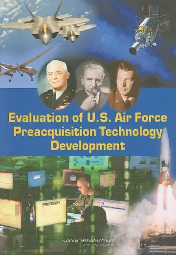 Cover of Evaluation of U.S. Air Force Preacquisition Technology Development