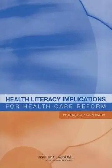 Cover of Health Literacy Implications for Health Care Reform