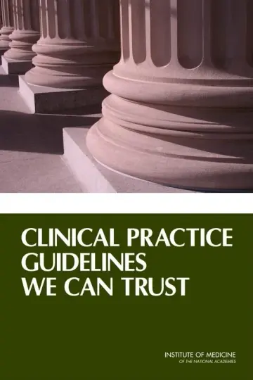 Cover of Clinical Practice Guidelines We Can Trust