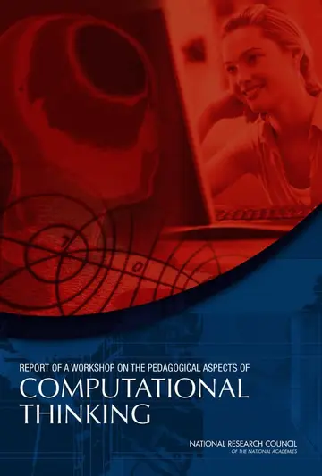 Cover of Report of a Workshop on the Pedagogical Aspects of Computational Thinking