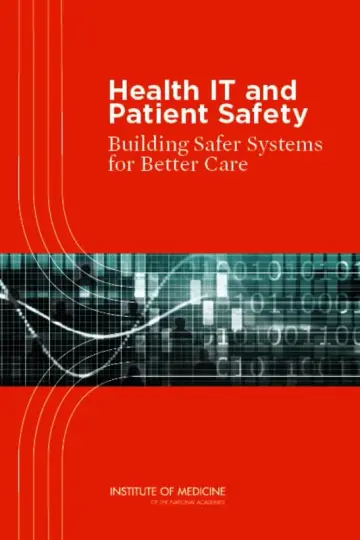 Cover of Health IT and Patient Safety