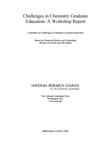 Cover of Challenges in Chemistry Graduate Education