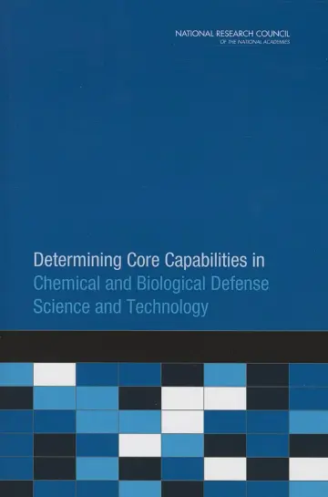 Cover of Determining Core Capabilities in Chemical and Biological Defense Science and Technology