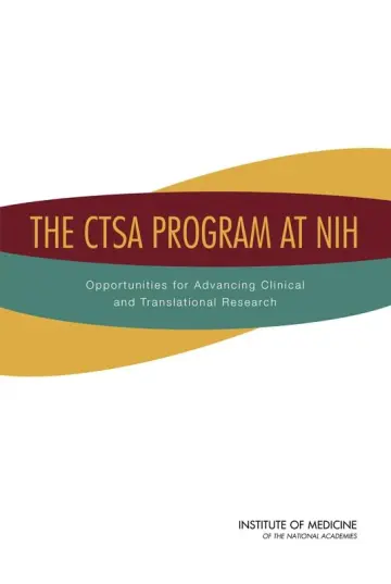 Cover of The CTSA Program at NIH