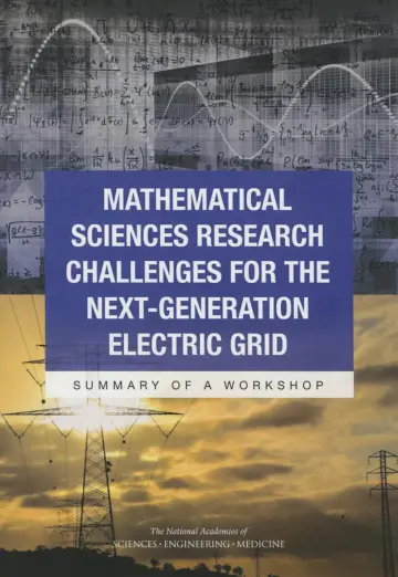 Cover of Mathematical Sciences Research Challenges for the Next-Generation Electric Grid