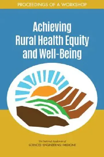 Cover of Achieving Rural Health Equity and Well-Being