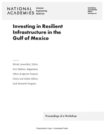 Cover of Investing in Resilient Infrastructure in the Gulf of Mexico