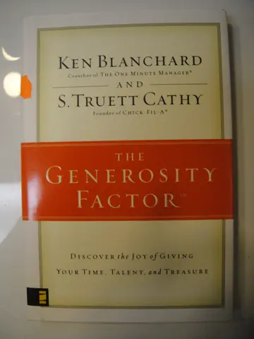 Cover of The Generosity Factor