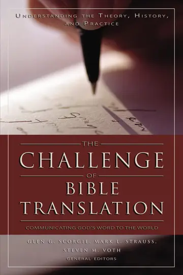 Cover of The Challenge of Bible Translation