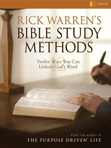 Cover of Rick Warren's Bible Study Methods