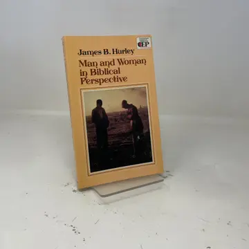 Cover of Man and Woman in Biblical Perspective
