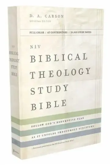 Cover of NIV, Biblical Theology Study Bible, Hardcover, Comfort Print