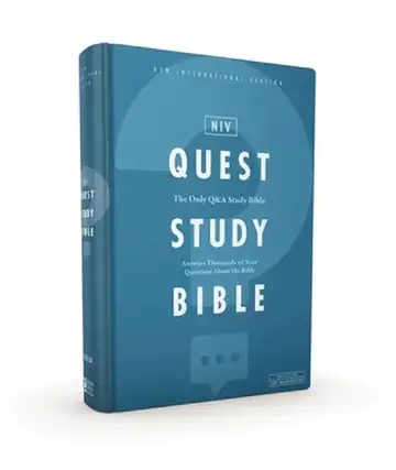Cover of Niv, Quest Study Bible, Hardcover, Comfort Print
