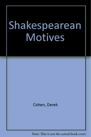 Cover of Shakespearean Motives