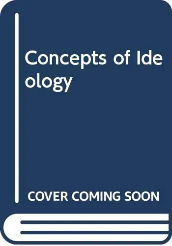 Cover of Concepts of Ideology