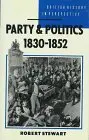Cover of Party and Politics, 1830-1852