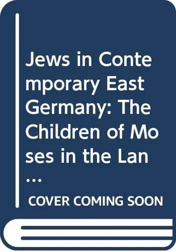 Cover of Jews in Contemporary East Germany