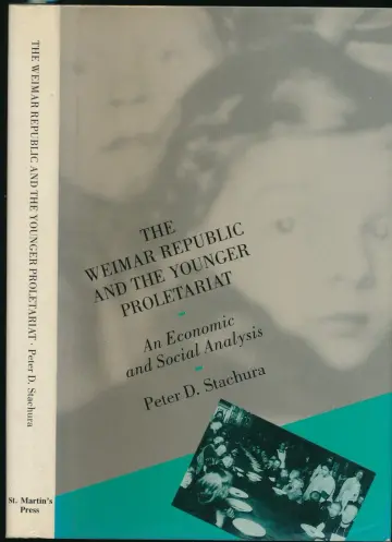 Cover of The Weimar Republic and the Younger Proletariat