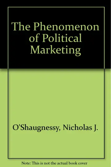 Cover of The Phenomenon of Political Marketing