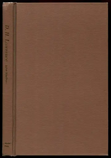 Cover of D.H. Lawrence