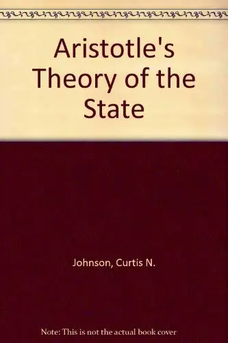 Cover of Aristotle's Theory of the State