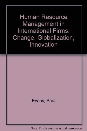 Cover of Human Resource Management in International Firms