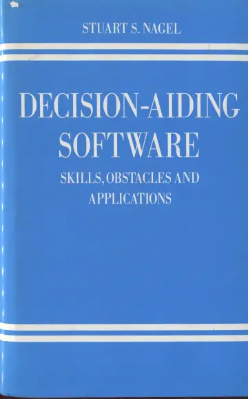 Cover of Decision-Aiding Software