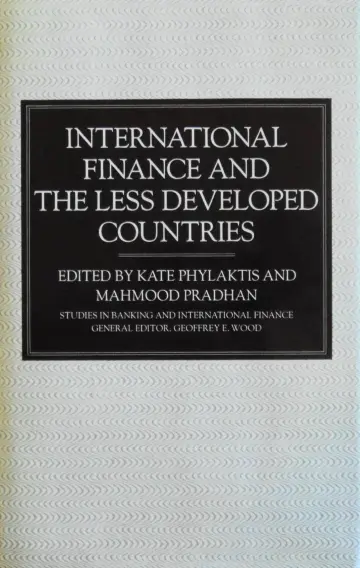 Cover of International Finance and the Less Developed Countries