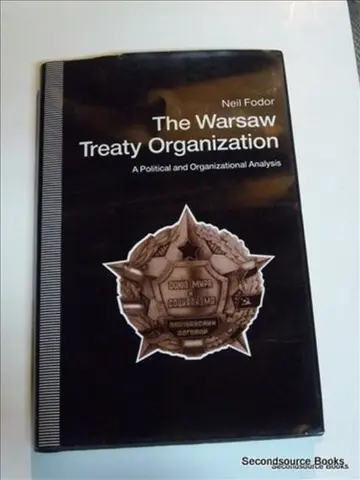 Cover of The Warsaw Treaty Organization