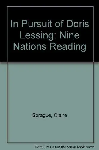Cover of In Pursuit of Doris Lessing