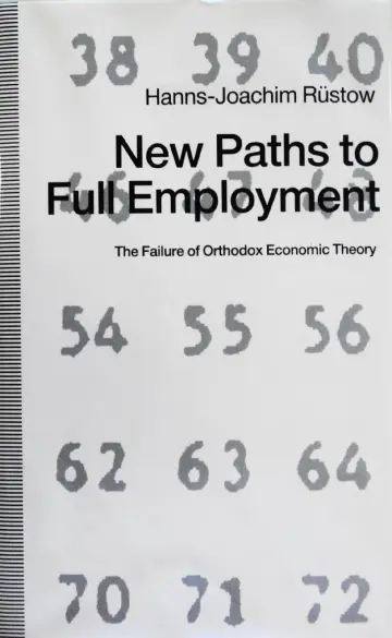 Cover of New Paths to Full Employment