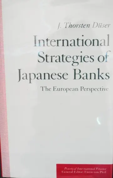 Cover of International Strategies of Japanese Banks