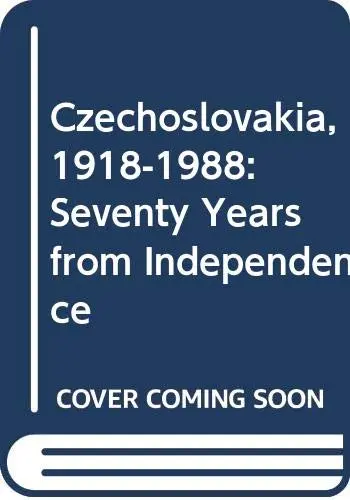 Cover of Czechoslovakia, 1918-1988